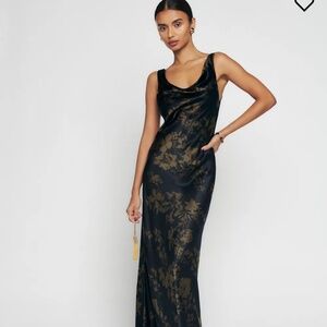 Reformation Annabelle Silk Dress